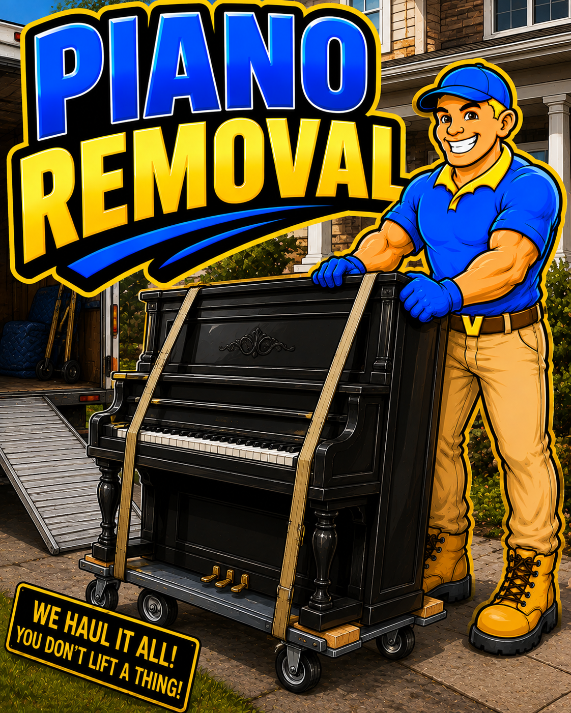 piano removal service apartment clean out
